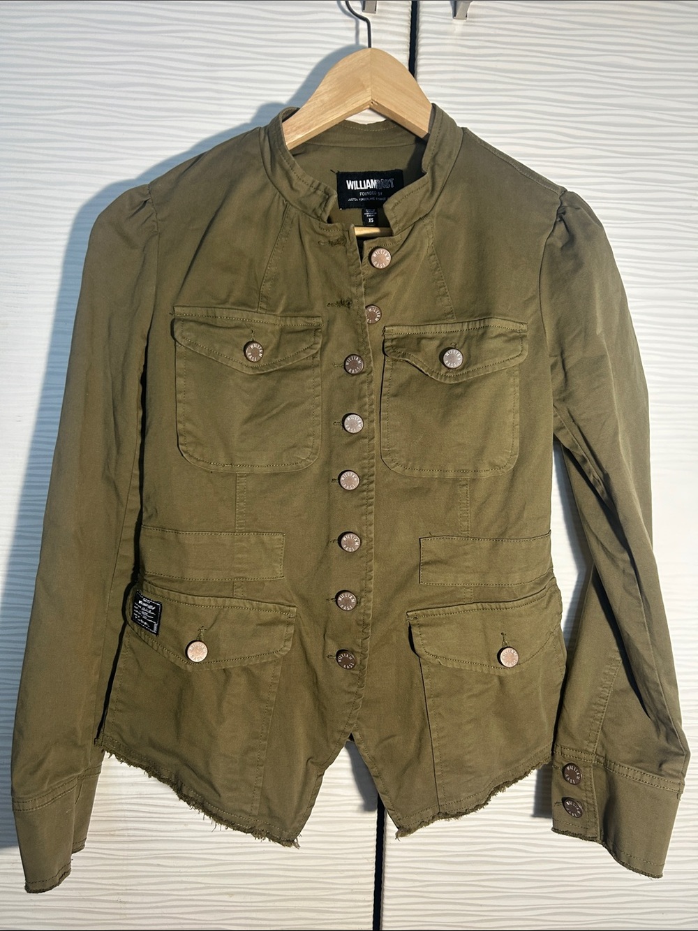William Rast Military Utility Jacket, XS